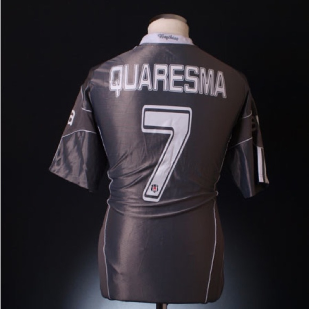 BESIKTAS THIRD FOOTBALL SHIRT 2010/2011 SOCCER JERSEY ADIDAS Quaresma #7